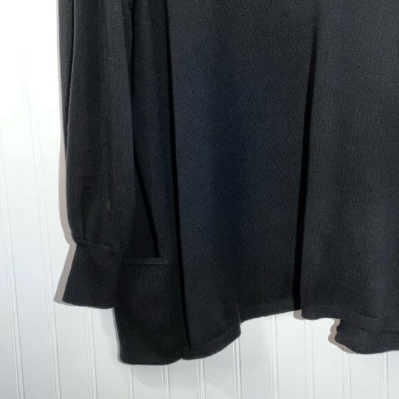 Sideffects Cardigan Sweater Women’s Large Open Front Pockets Thick Long Sleeve - Picture 11 of 12